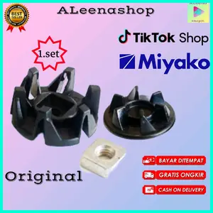 (harga termurah)gear gigi konektor blender miyako 1 set covel+conektor