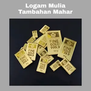 Repilka Logam Mulia Tambahan Mahar (Checkout bersamaan produk Mahar)