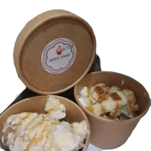 Dessert Banana Pudding Coklat, Tiramisu, Lotus Biscof jajanan cemilan manis seger