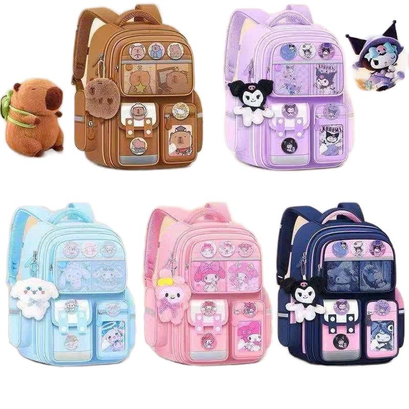   Tặng hộp đựng bút  Balo cinamol móc khoá gấu bông 