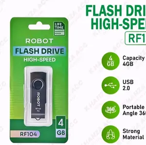 Robot RF104 flashdisk 4GB Rotaable U-disks usb 2.0 Storage