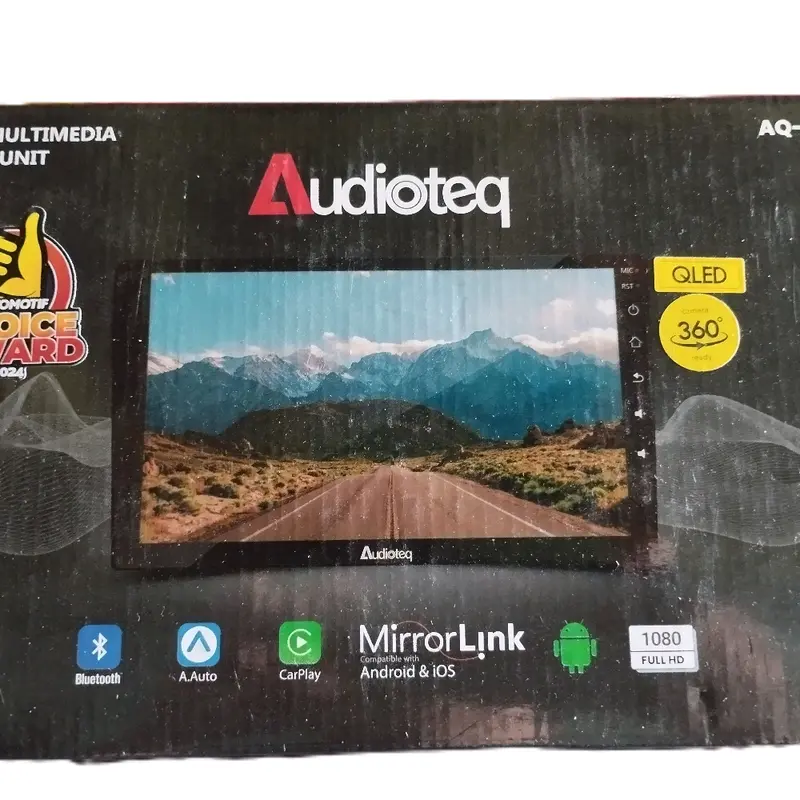 [Exclusive Jevan Audio] Audioteq Head Unit Android RAM 3/32 QLED 0
