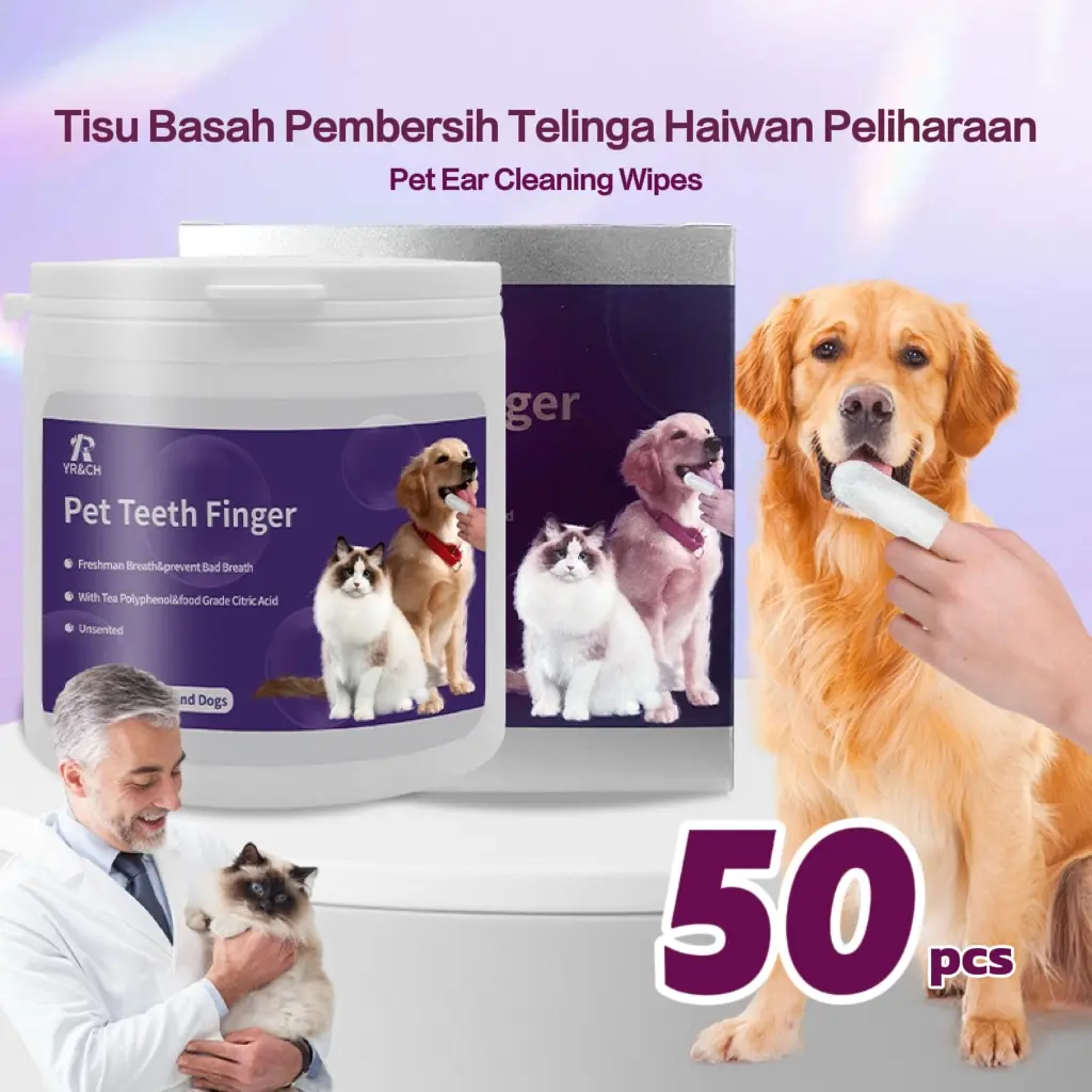 PetFresh Teeth Wipes 50pcs