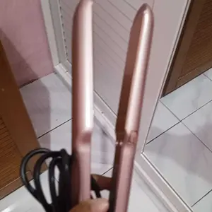 MANGOMAN Catokan 2-in-1 untuk Rambut Keriting dan Lurus Cocok untuk Keriting Pemanasan Cepat 4 Level Suhu Catokan Rambut Alat 2-in-1 untuk Lurus dan Keriting