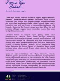 Gambar Kamus Tiga Bahasa: Semende-Indonesia-Inggris, Inggris-Indonesia-Semende, Indonesia-Inggris-Semende dari Griya Pintar Rizky Kota Cilegon 2 Tokopedia