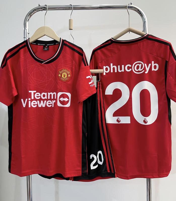 CÓ IN TÊN - áo bóng đá MU ĐỎ chất liệu thun thái thoáng mát cho cả nam và nữ - Top Sport