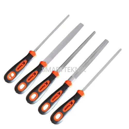 Kikir Besi Baja Ukuran 8" Inch (Besar) Model Gepeng Kotak Petak Flat