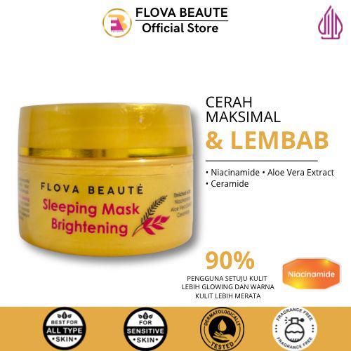 Sleeping Mask Brightening Flova Beaute