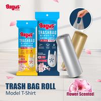 Gambar Bagus Trashbag Roll T-shirt 60 cm x 85 cm 46L - 24's (scented) - Kantong Sampah - Plastik Sampah - X1, Silver dari Bagusmartofs Kota Administrasi Jakarta Barat 2 Tokopedia