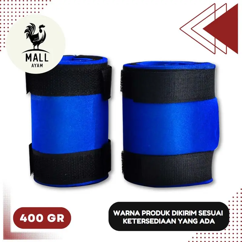 AYAM MALL Barbel Ayam 400 Gr Sempati Barbel Barbel Pemberat Kaki Ayam Bangkok Jantan Laga Jago Aduan Barbel Alat Latihan Latih Otot Kaki Ayam Petarung Nendang Maksimal 3