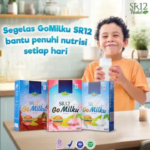 GOMILKU SR12 ISI 600 GRAM SUSU KAMBING ETAWA PREMIUM 100% ORIGINAL