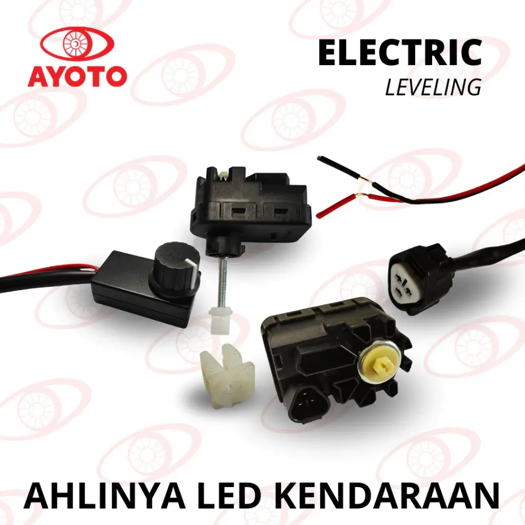 ELEKTRIK AUTO LEVELING AYOTO FULL SET DINAMO MESIN SOKET PIVOT & SAKLAR LEVELING PROJIE MOTOR MOBIL
