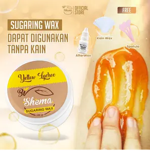 Bioshema 100Gr Sugaring Wax + SERUM After Wax cabut bulu ketiak kaki sugar paste stripless Waxing Removal