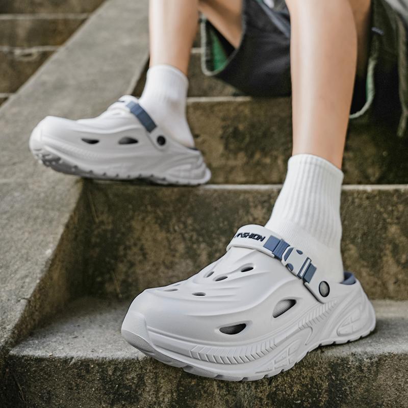 Dép Lê Nam Dongchu Dép Thể Thao Thoáng Khí Guốc Thoáng Khí Tăng Chiều Cao Đế Dày Dép Khớp Thời Trang Giày Nam Phổ Biến