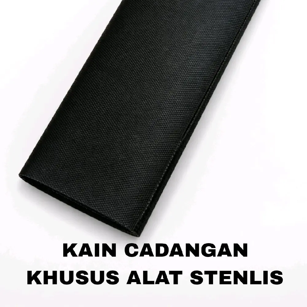 PVC Fabric kain polyester berlapis PVC yang kuat untuk alat Stenlis panjang 9 dan 11 cm