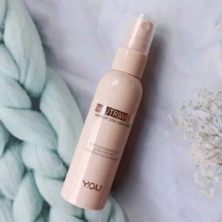 YOU NOUTRIWEAR Makeup Stay Lock Mist Setting Spray untuk Penyegaran dan Menetapkan Makeup Anda