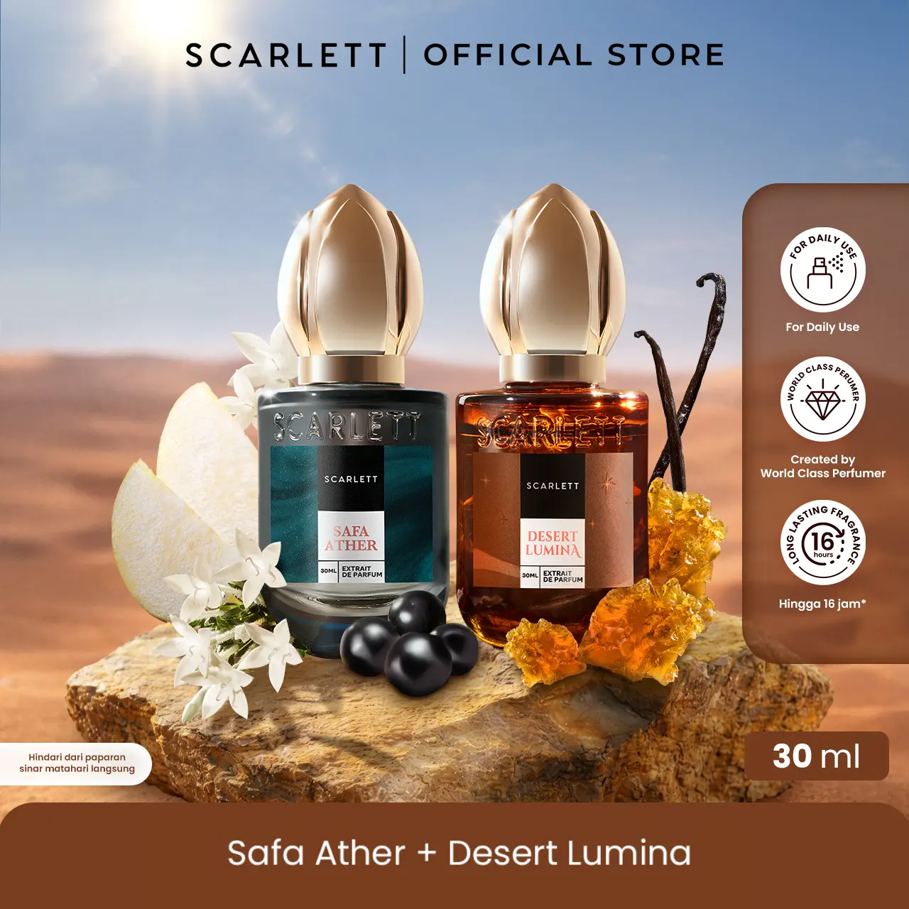 Safa Ather + Desert Lumina