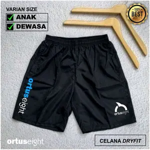Celana pendek olahraga running futsal sepak bola badminton voli bulutangkis pria wanita dryfit anak dan dewasa sport