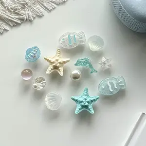 Baim Aksesoris DIY Gesper Sepatu Kartun Bunga Dekorasi Sepatu Tiga Dimensi Aksesoris Dekoratif Lucu Gesper Dapat Dilepas