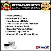 Gambar MIYAKO Rice Cooker MCM 528 Kapasitas 1,8 Liter Panci Anti Lengket Bergaransi Resmi dari Ebasco Elektronik Kab. Bandung Barat 4 Tokopedia