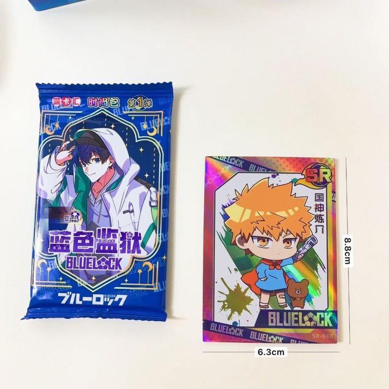 Product Introduction of Thẻ blue lock Nagi itoshi rin bachira bài USR/SSR/QR hiếm card game anime 1 gói Pack nhân phẩm 13
