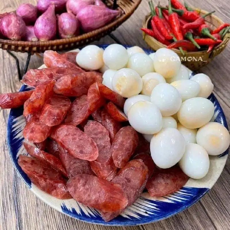 1kg LẠP XƯỞNG TÔM CAO CẤP: Lạp khô thượng hạng,60% Tôm tươi "Đặc Sản Sóc Trăng" 1kg=2túi. Ko phẩm màu, thành phần:.Tôm, thịt heo, mỡ heo.80% nạc..Ăn Vặt  Food chan garut 5