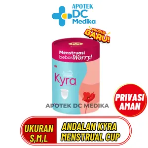Andalan Kyra Menstrual Cup Silikon Pengganti Pembalut Wanita
