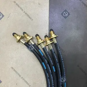 Pigtail Selang Gas 50kg 1/2" High Pressure Selang Kawat (High Quality Hose)