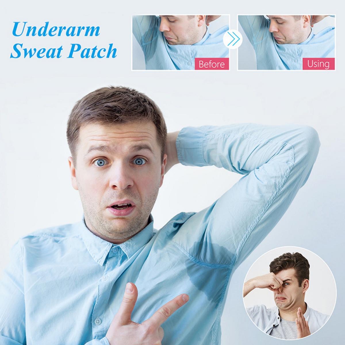 "Isi 10 Buah Pembalut Ketiak Penyerap Keringat Stickers, Pad Ketiak Kain Elastis , Anti Basah Anti Bau, Mencegah Keringat Meresap ke Kaos, Cocok untuk Orang Rentan Berkeringat "