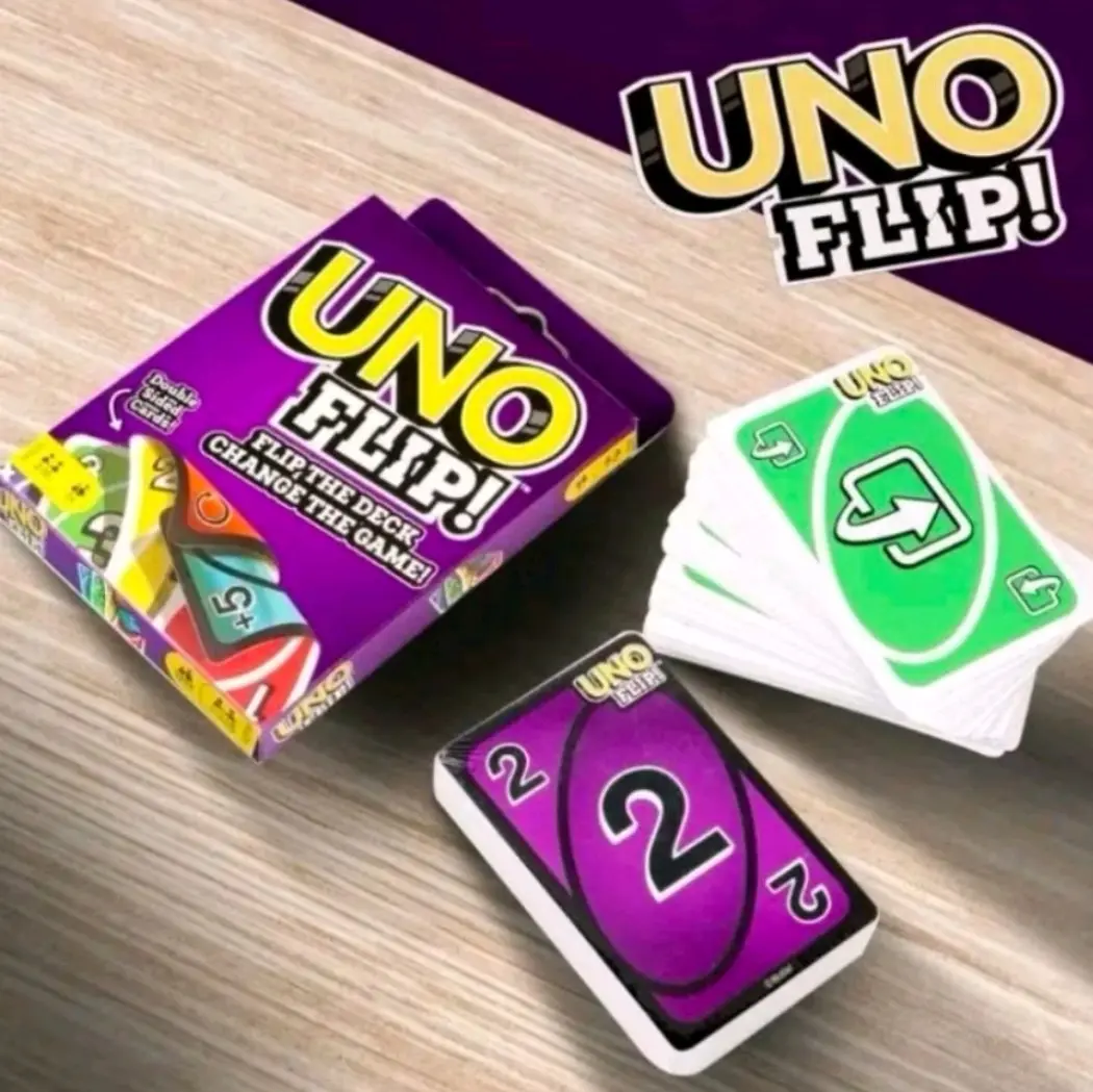 FLIP CARD/KARTU UNO,BEEMAIN BARENG TEMAN ATAU KELUARGA Permainan Games Toys