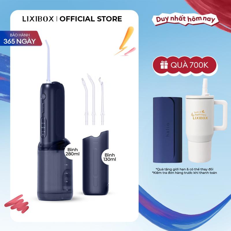 [LIVE] Máy Tăm Nước 2 Bình Thay Thế Halio UltraClean Express Hydro Floss Phiên Bản Nâng Cấp Dành Cho Răng Niềng tam  nuoc may  tam