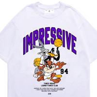 Gambar HEARTNESS Kaos Streetwear Pria Wanita Lny Tns | T-Shirt Vintage Unisex White Cotton Combed 24s - S dari Heartness.id Kab. Bandung 2 Tokopedia