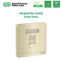 Gambar Schneider AvatarOn Gold Data Socket RJ45 CAT5E - E8331RJS5_WG dari DP Electric Kota Tangerang 1 Tokopedia