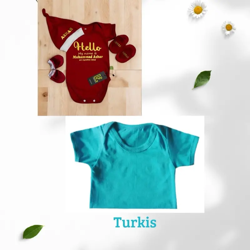 Turkis set topi