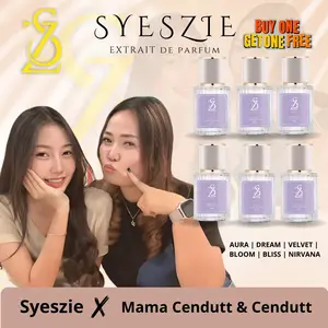 [ BUY 1 GET 1 SYESZIE X MISS CENDUT & MOM ] Parfum Syeszie Extrait De Parfum 30ml - Special Beli 1 Free 1 - Syeszie Perfume