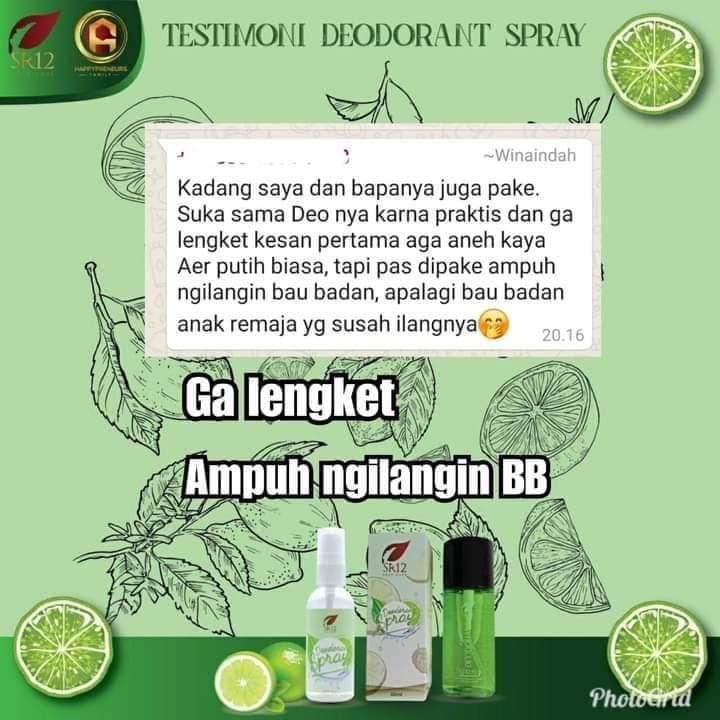 DEODORANT SPRAY ANTI BAU BADAN SR12 7