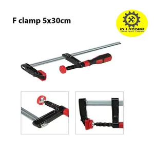 F Clamp 5x30cm - F Klem Catok Premium Quality Rubber Handle BESTtools