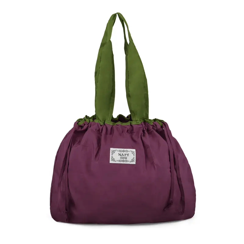 OMYGOOSE TAS BELANJA LIPAT TALI SERUT / SHOPPING BAG  / TAS KANTONG BELANJA / TFW 074 0