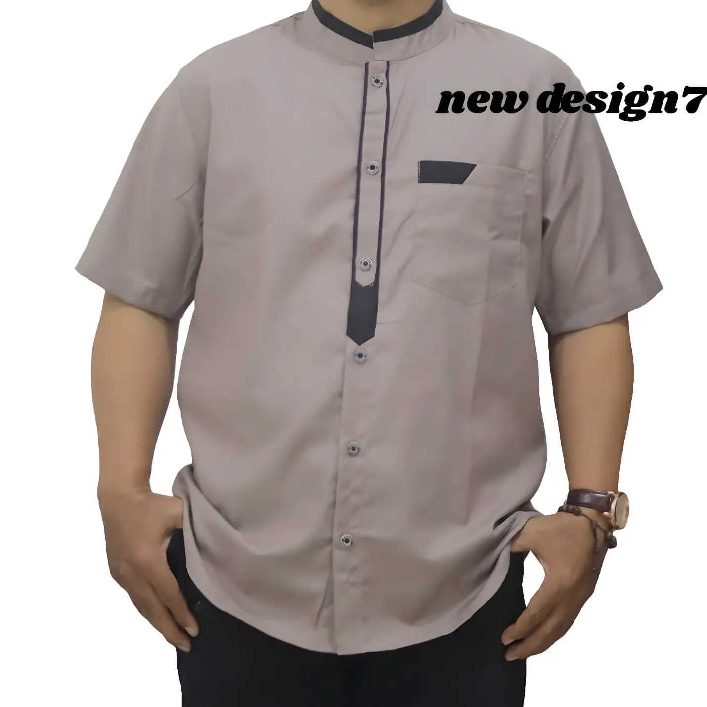 Kemeja koko Baju Pria dewasa lengan pendek