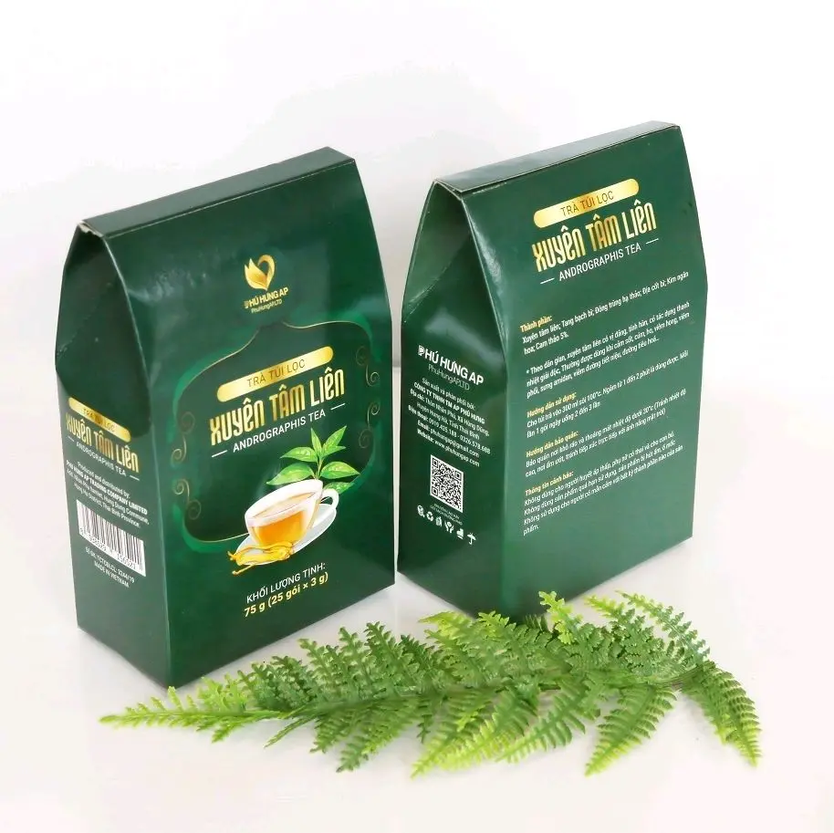 Trà Xuyên Tâm Liên - Hộp 25 túi lọc