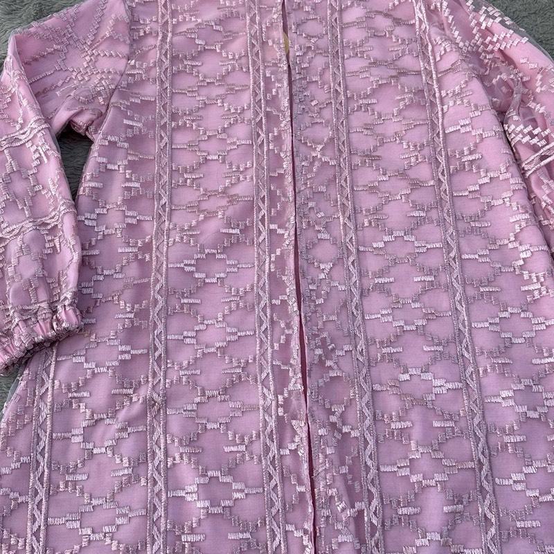 Ling tunik brukat renda by hmf 2