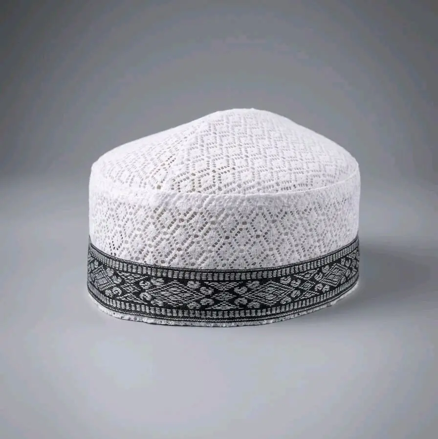 PECI KOPIAH MADINAH JARING HIJIR MOTIP TERBARU UNTUK PRIA MUSLIM DEWASA Dengan Desain Elegan Dan Kualitas Terbaik
