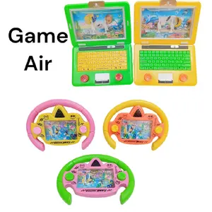 Mainan Edukasi Anak Game Setir dan Laptop Model Air Terlaris Kode 2928H - Asli, Belajar, Perempuan, Plastik, SNI - Toys Mobil