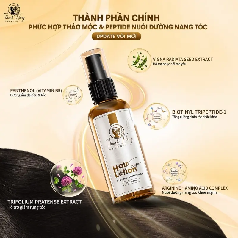 ( New Update ) Xịt Dưỡng - Hỗ Trợ Dày Và Dài Tóc 100ML Hoạt Chất Akosky Azuki