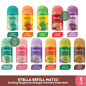 STELLA REFILL MATIC PREMIUM - REFILL Pengharum Ruangan Otomatis