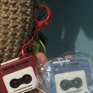 Gantungan Kunci Kotak Radio Retro Sound Old School Gantungan Kunci Mini Kotak Musik Bisa Rekam Gantungan Aksesoris Tas Lucu