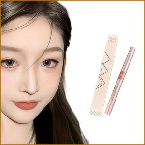 【Mking Pretty】「回転式 2in1 リップライナーペン｜輪郭描き マット質感 防水対応 長時間持続 ネット上大人気カラーメイク」