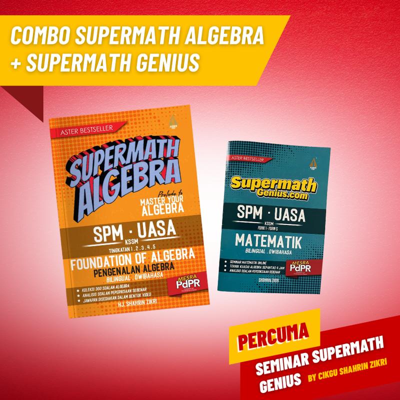 Aster Edu Buku Latihan Matematik Tingkatan 1,2,3,4,5 Supermath - TikTok ...