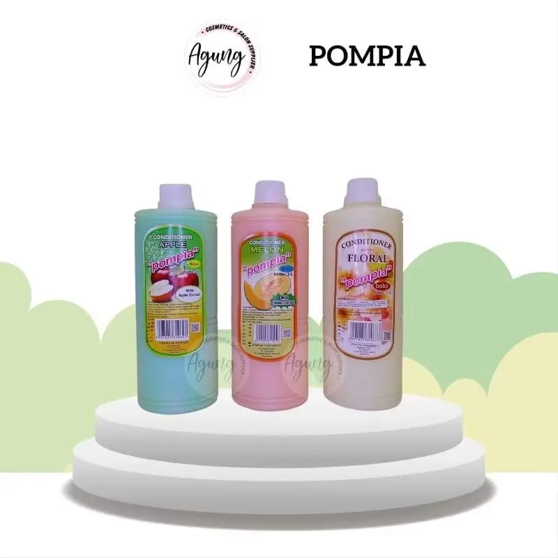 Pompia Conditioner Botol 1000 ml untuk Perawatan Rambut - Shampoo, Haircare
