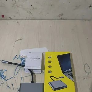 UPLU Converter Hub Adapter 3in1 USB Type C 3.1 to USB 3.0 4K 30Hz HDMI PD 100W Fast Charging